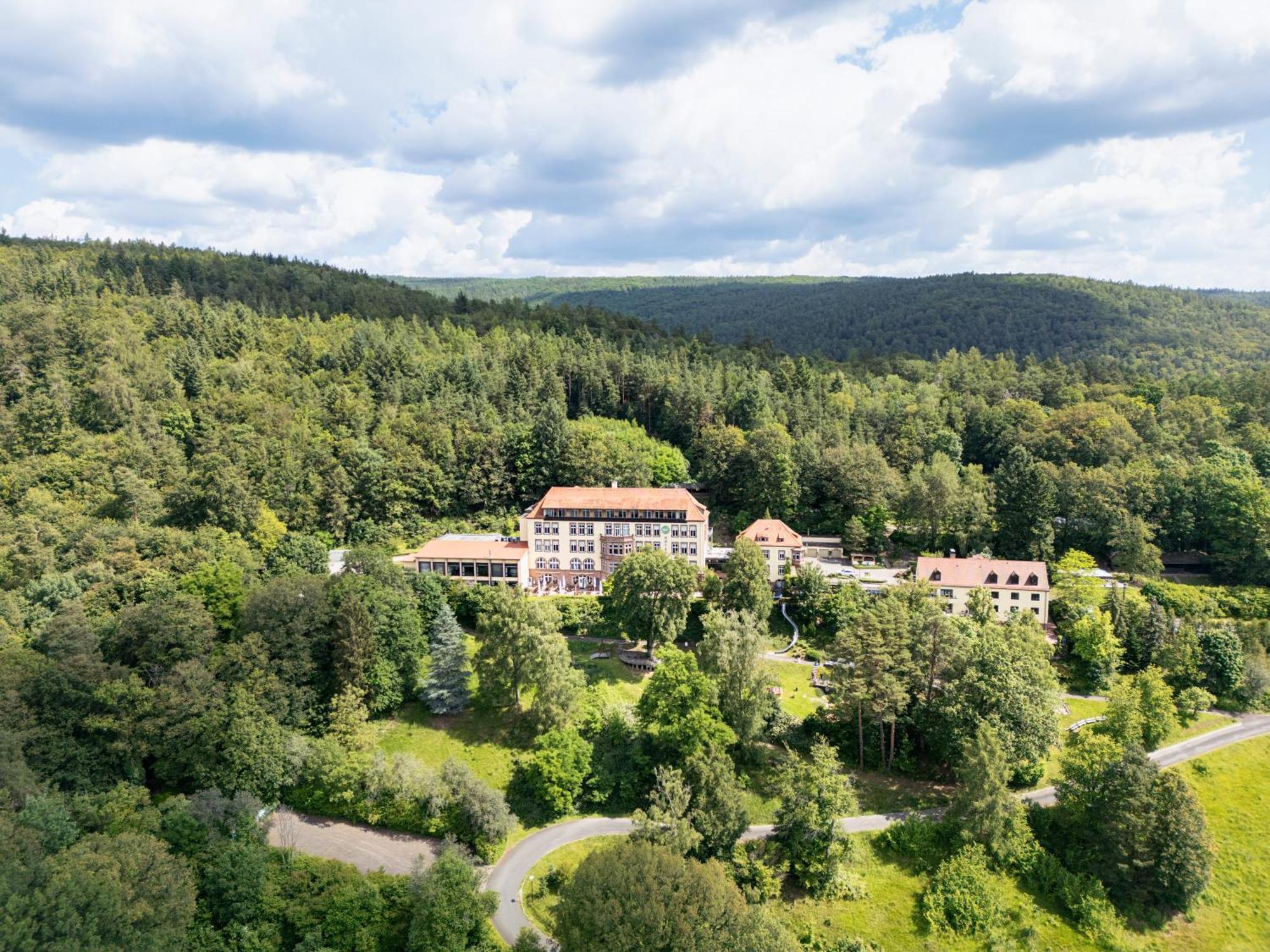Roomingtons Hotel Franziskushoehe Lohr Exterior foto