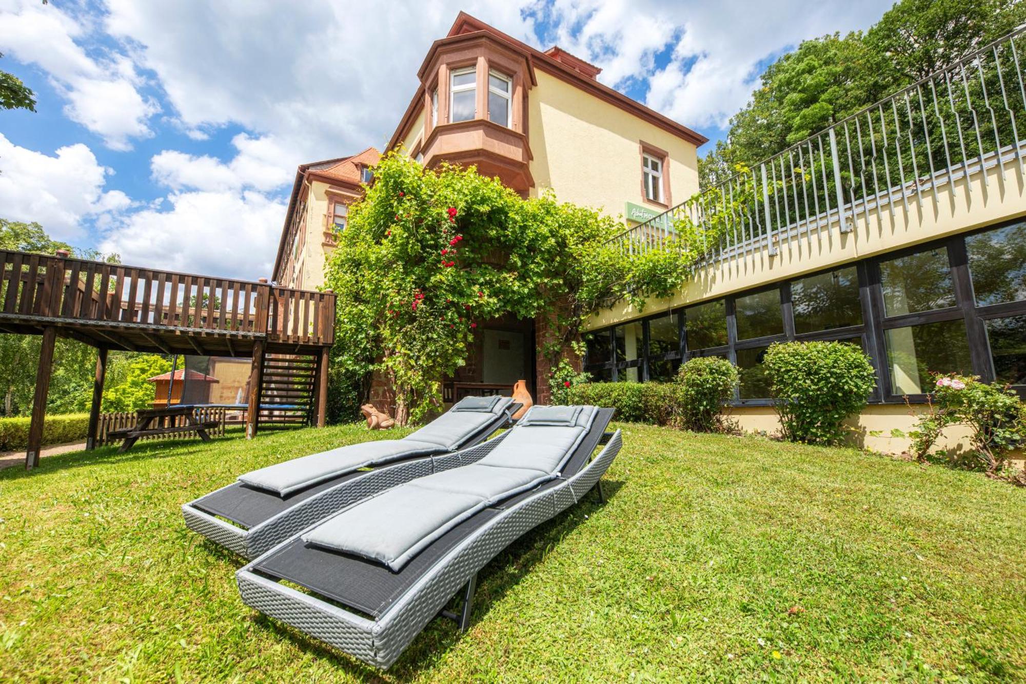 Roomingtons Hotel Franziskushoehe Lohr Exterior foto