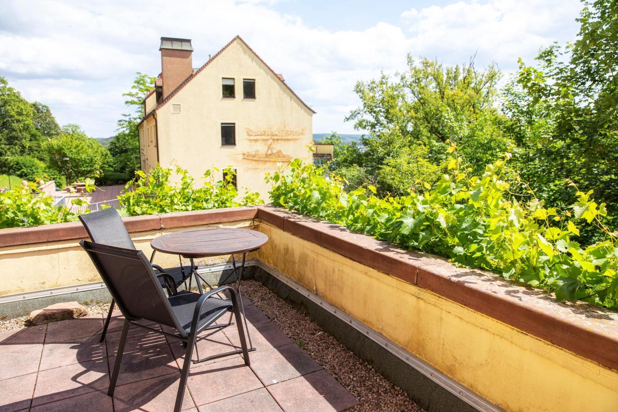 Roomingtons Hotel Franziskushoehe Lohr Exterior foto